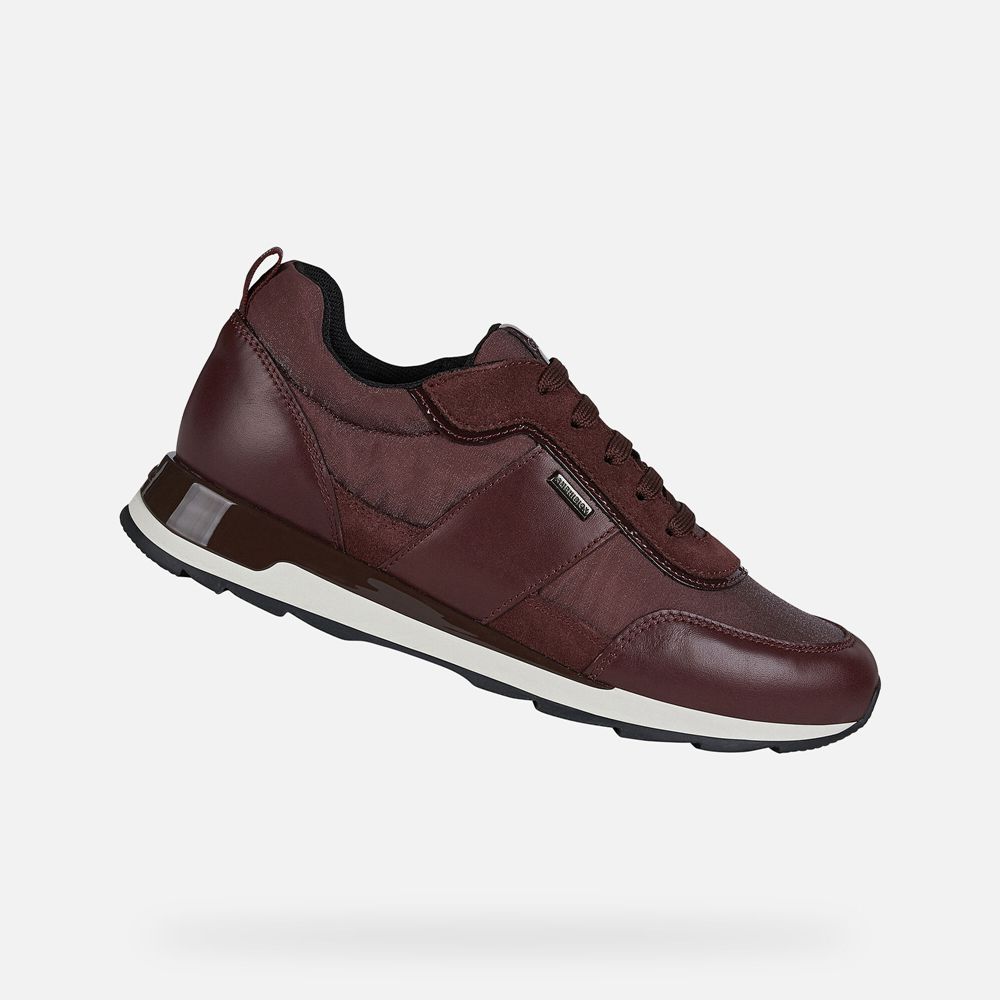 Tenis Geox Senhora Bordeaux - New Aneko B Abx - YZQFJ6950